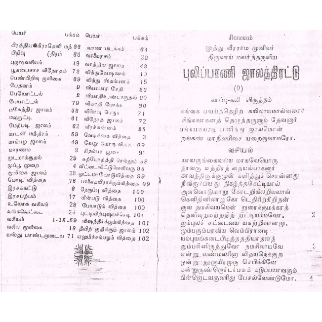 விநோத ஜாலத்திரட்டு – சித்தர்களின் ரகசிய ஜாலங்கள்