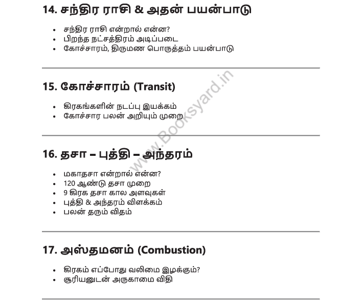எவரும் ஜோதிடம் கற்கலாம் – எளிய தமிழ் வழிகாட்டி + Free 20 Jothidam Books
