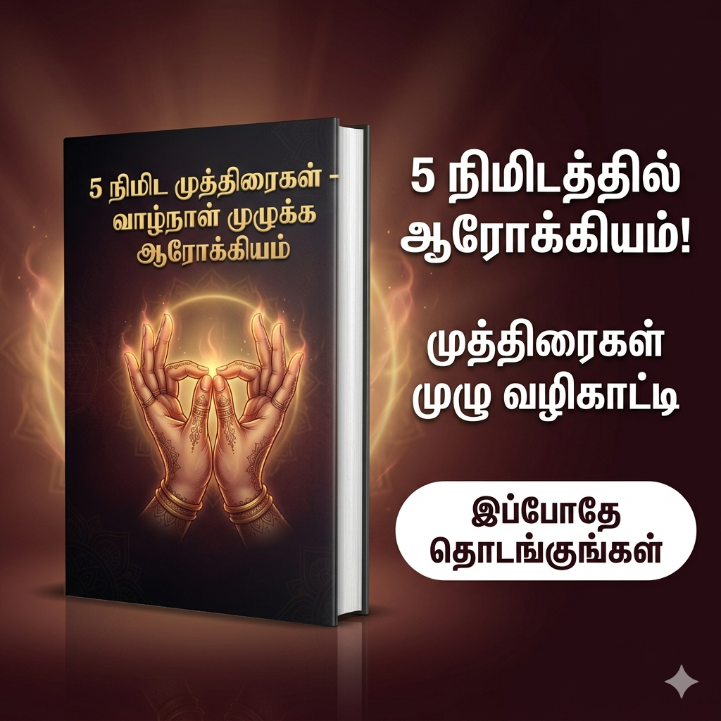 நோய் தீர்க்கும் முத்திரைகள் - 5 நிமிட முத்திரைகள்